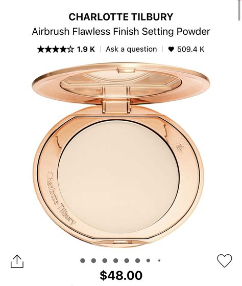 charlotte tilbury pressed powder dupe.